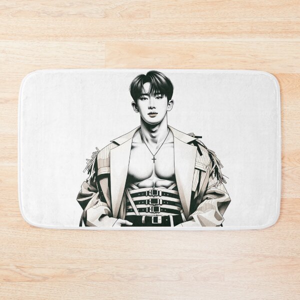 Item preview, Epic Wonho: Muscular Melody Art designed and sold by Aryabek.