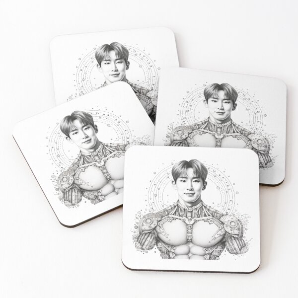 Item preview, Wonho Whirlwind: Shirtless Sketch designed and sold by Aryabek.