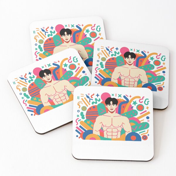Item preview, Wonho Waves: Muscular Muse Magic designed and sold by Aryabek.