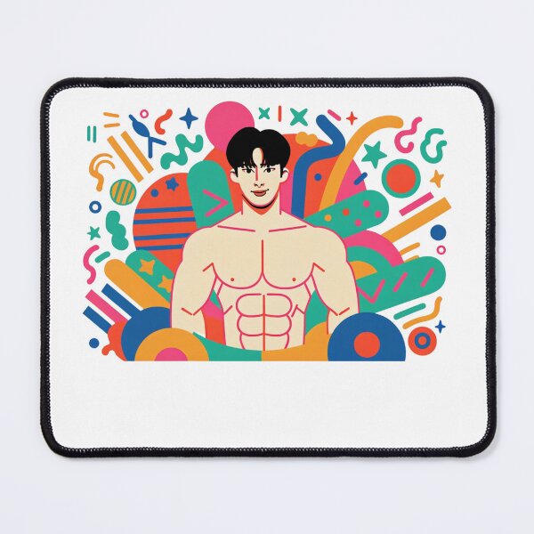 Item preview, Wonho Waves: Muscular Muse Magic designed and sold by Aryabek.