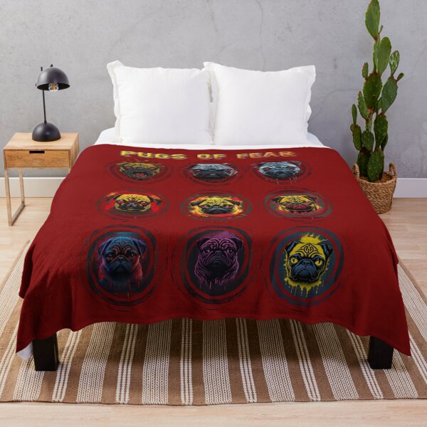Item preview, Pugs of Fear designed and sold by RedBluffTraders.