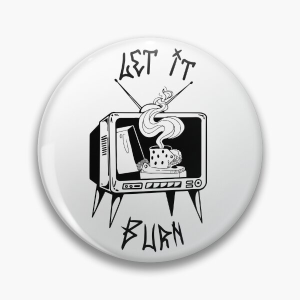 Item preview, Let it burn Tv designed and sold by Dipaula-arte.