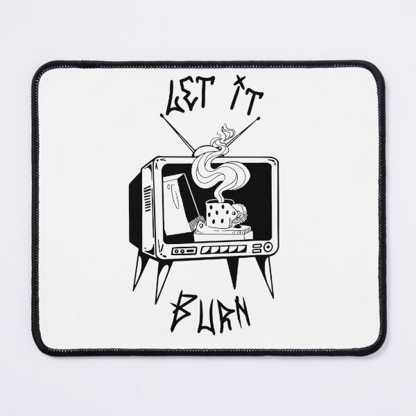 Item preview, Let it burn Tv designed and sold by Dipaula-arte.