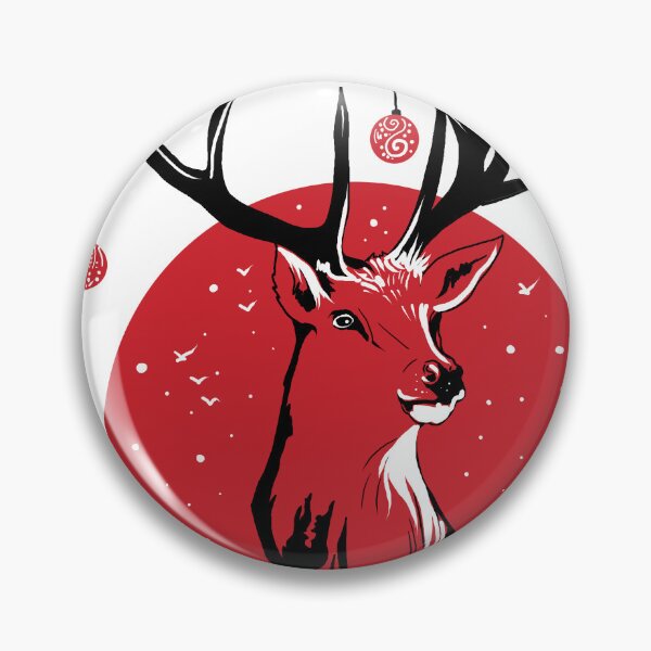 Item preview, deer christmas designed and sold by mawwiltz.