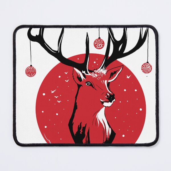 Item preview, deer christmas designed and sold by mawwiltz.