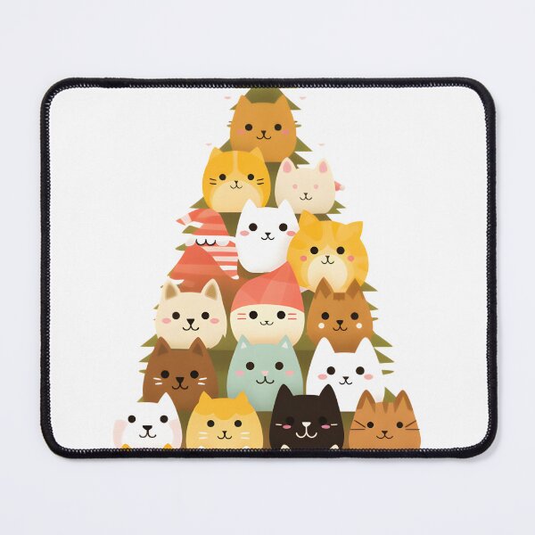 Item preview, Cat Lover Christmas Tree designed and sold by AllThatIsWelsh.