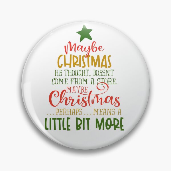 Item preview, May be christmas perhaps means a little bit  designed and sold by CharlaMorel.