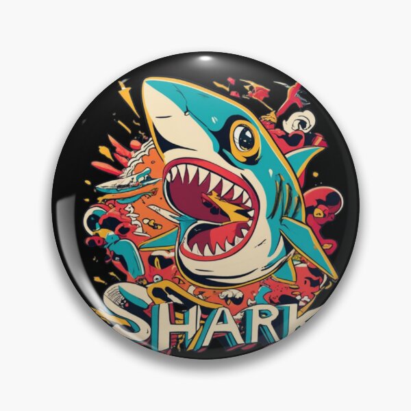 Item preview, Colourful Shark  designed and sold by Michaels-Tees.