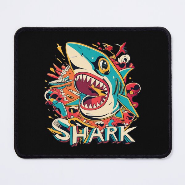 Item preview, Colourful Shark designed and sold by Michaels-Tees.