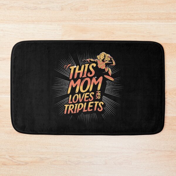 Item preview, This Mom Loves Her Triplets  designed and sold by jbird1979.
