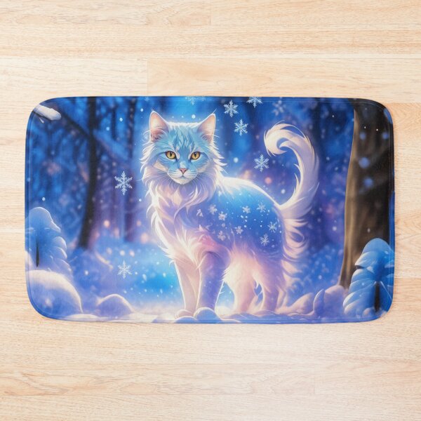 Item preview, Fantasy snow cat designed and sold by AnnArtshock.