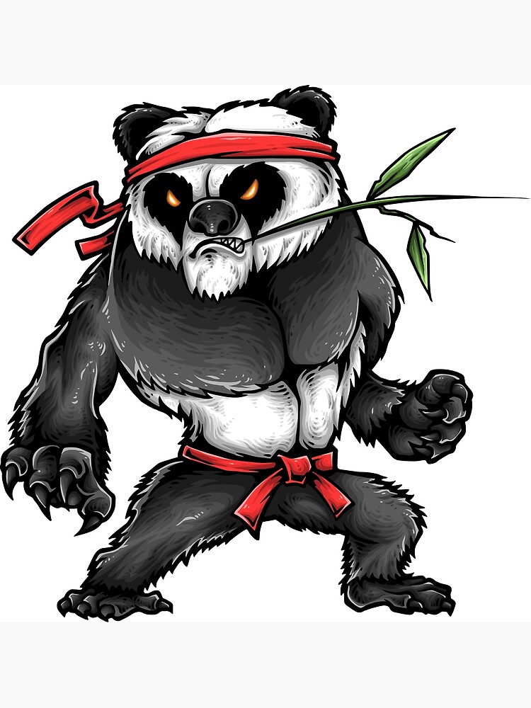 "Karate Bear" Poster for Sale by theteedude | Redbubble