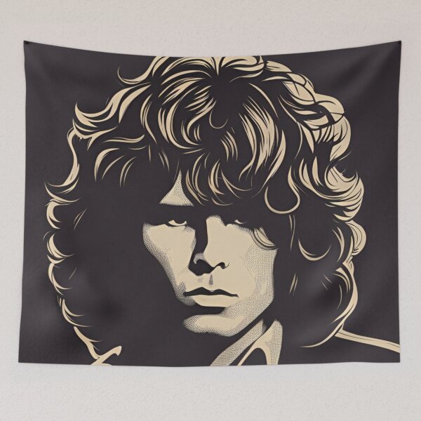 Item preview, Jim Morrison | Black And White | TheAmericanPoet designed and sold by TheAmericanPoet.