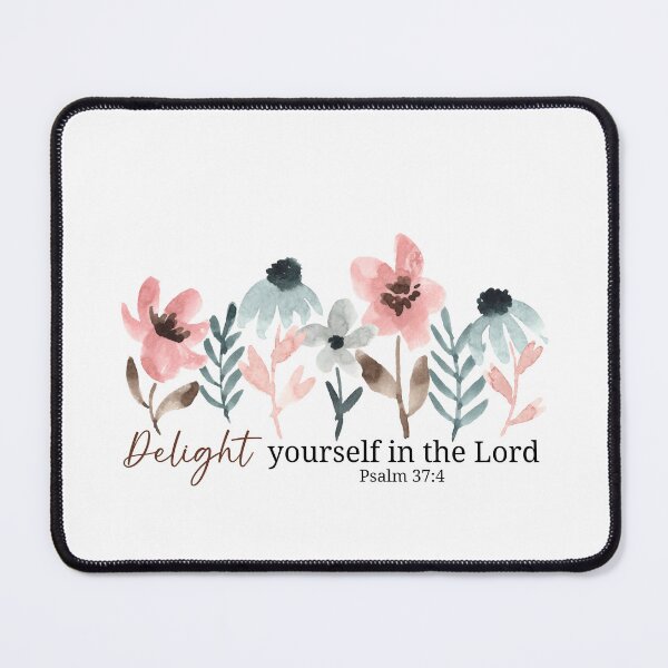 Item preview, Delight Yourself in the Lord Florals designed and sold by Alexandra  Green.