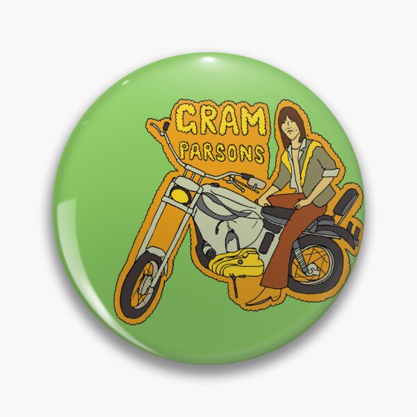 Item preview, Gram Parsons Motorbike designed and sold by PicturesByOlly.