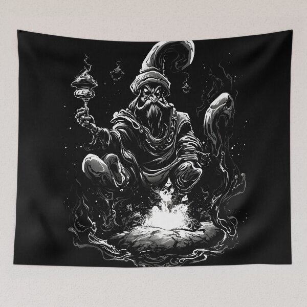 Item preview, Nocturnal Revenge Dark Wizard designed and sold by Spookyashell.