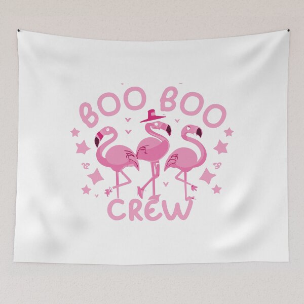 Item preview, Flamingo Boo Boo Crew Halloween designed and sold by DashBliss.