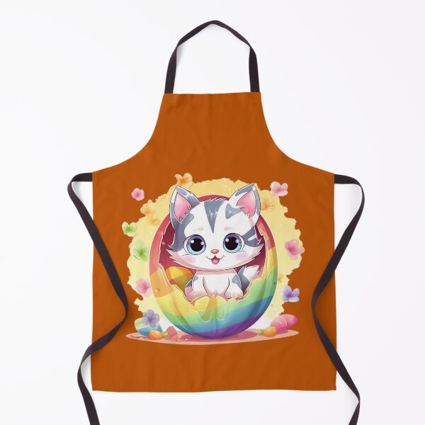 Item preview, A Little feline explorer finding comfort in an unexpected eggshell nest designed and sold by BeyourJC.