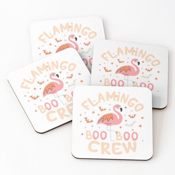 Item preview, Flamingo Boo Boo Crew Halloween designed and sold by DashBliss.