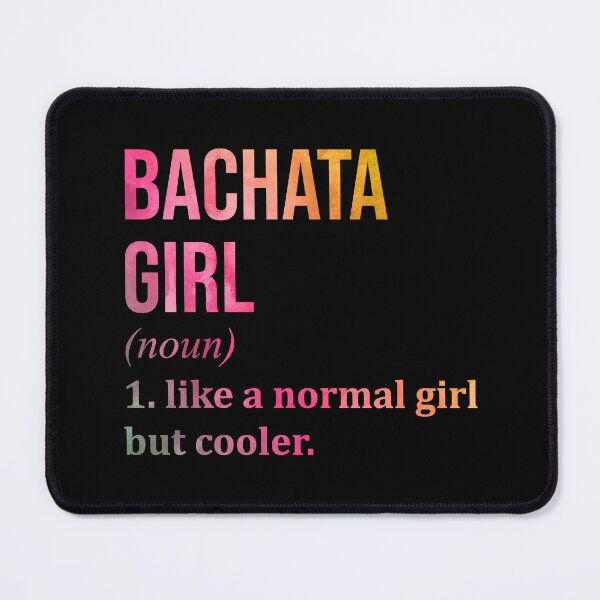 Item preview, Bachata Girl Definition Bachata in Watercolor designed and sold by XCIV.