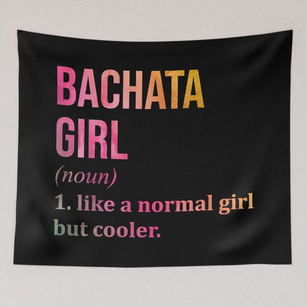 Item preview, Bachata Girl Definition Bachata in Watercolor designed and sold by XCIV.