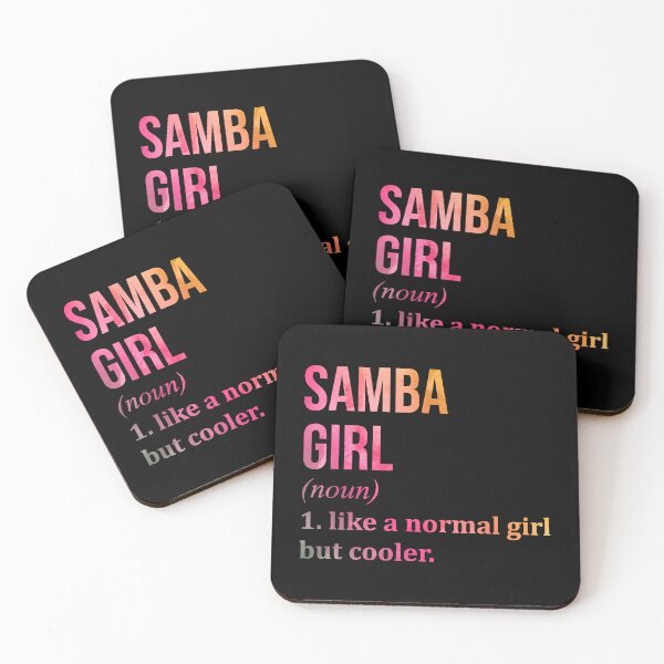 Item preview, Samba Girl Definition Samba in Watercolor designed and sold by XCIV.