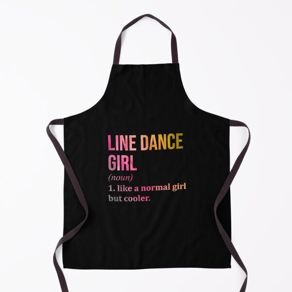 Item preview, Line Dance Girl Definition Line Dancing in Watercolor designed and sold by XCIV.
