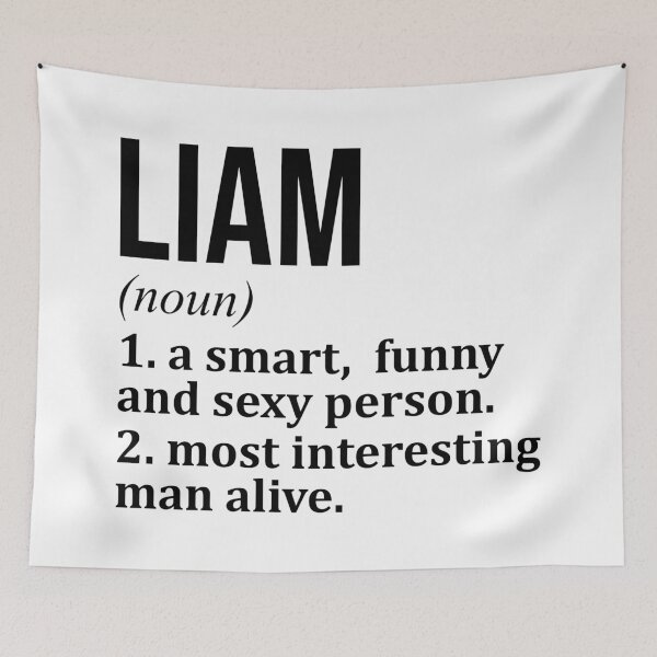 Item preview, Liam Name Definition designed and sold by XCIV.
