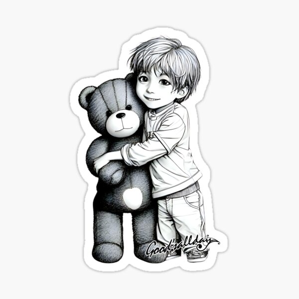Item preview, I love Teddy [emo008] designed and sold by Goodsallday.