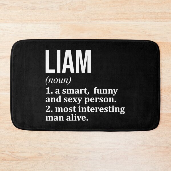Item preview, Liam Name Definition designed and sold by XCIV.