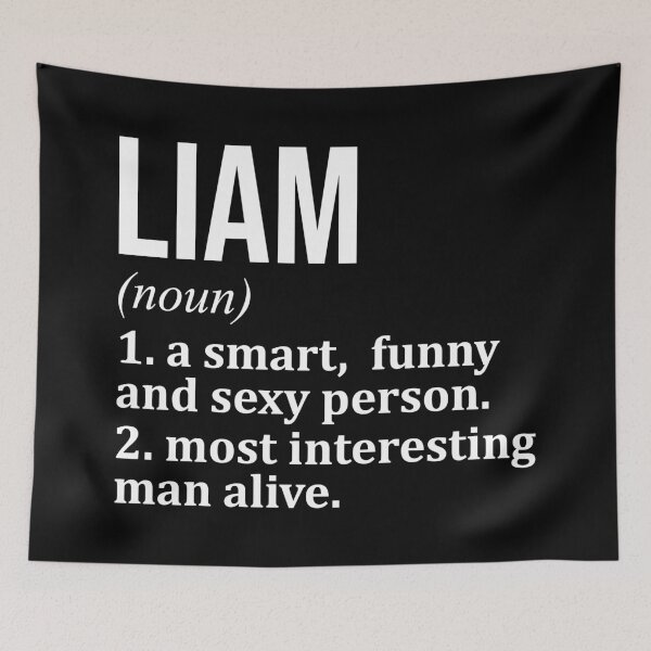 Item preview, Liam Name Definition designed and sold by XCIV.