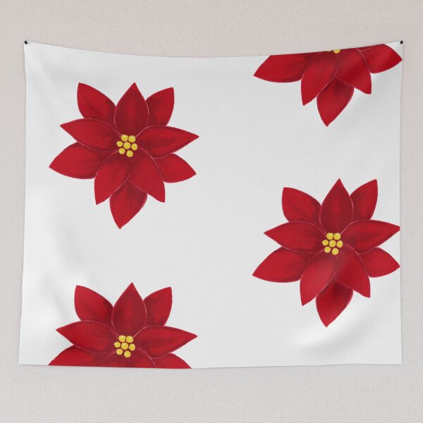 Item preview, flor roja aislada en blanco designed and sold by Ammi77.