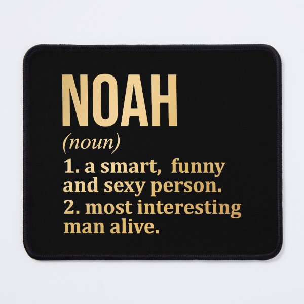 Item preview, Noah Name Definition in Gold designed and sold by XCIV.