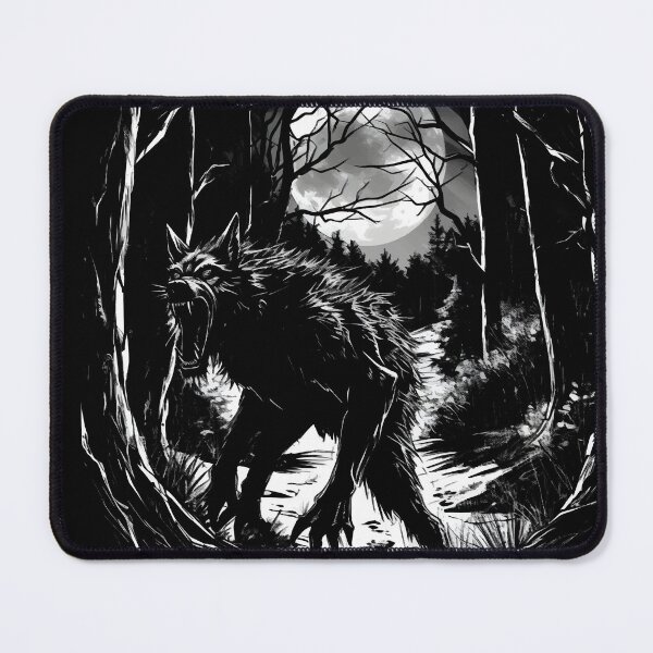 Item preview, Nocturnal Revenge Angry Wolf  designed and sold by Spookyashell.