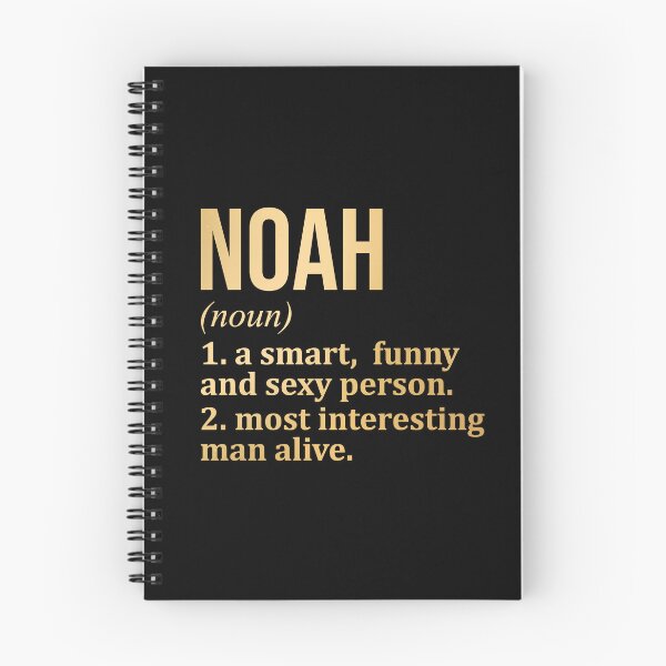 Item preview, Noah Name Definition in Gold designed and sold by XCIV.