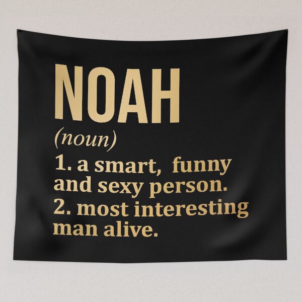 Item preview, Noah Name Definition in Gold designed and sold by XCIV.
