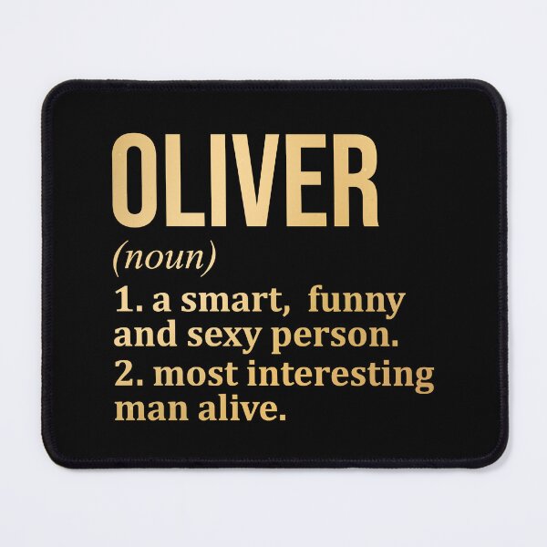 Item preview, Oliver Name Definition in Gold designed and sold by XCIV.