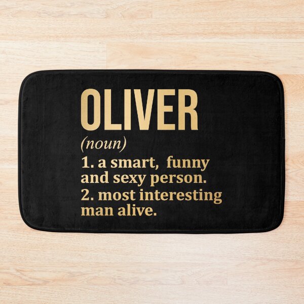 Item preview, Oliver Name Definition in Gold designed and sold by XCIV.