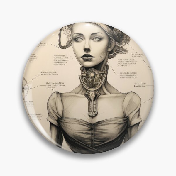 Item preview, Woman Blue Print designed and sold by VisionDuke.