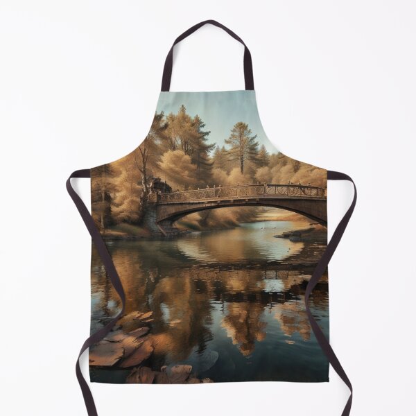Item preview, bridge crossing a lake designed and sold by mikaws.