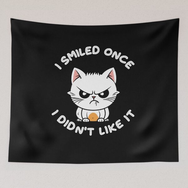 Item preview, Angry Cat - Funny designed and sold by Cutefy.