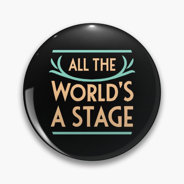 Item preview, All the world's a stage retro vintage fake news  designed and sold by w1ckerman.