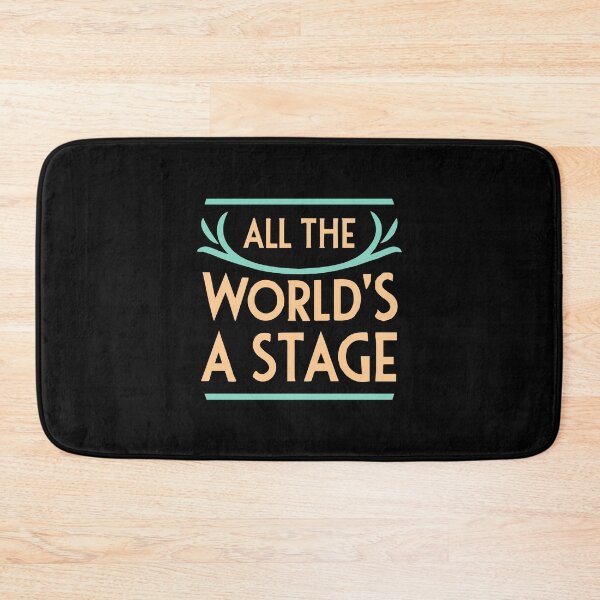 Item preview, All the world's a stage retro vintage fake news  designed and sold by w1ckerman.