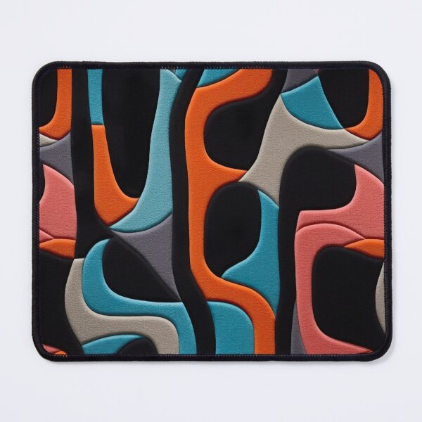 Item preview, Retro design that is reminiscent of pop art motifs made of fabric, wool and felt designed and sold by Pflugart.