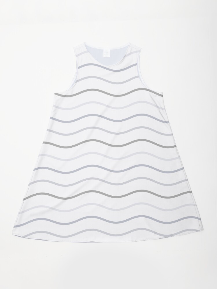 Curved Lines A-Line Dress