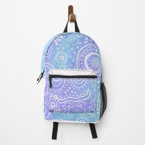 Item preview, Neighbourhood in Aqua - Aboriginal Artwork designed and sold by Raina Mifsud.