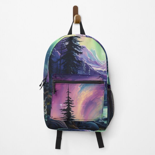 Item preview, Aurora borealis light landscape designed and sold by Art by Lilia.