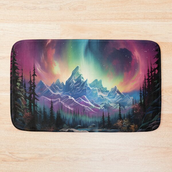 Item preview, Aurora borealis light landscape 2 designed and sold by Art by Lilia.
