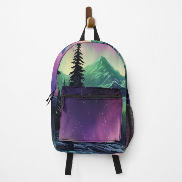 Item preview, Aurora borealis light landscape 3 designed and sold by Art by Lilia.