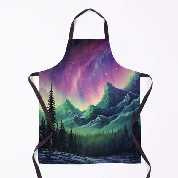 Item preview, Aurora borealis light landscape 3 designed and sold by Art by Lilia.